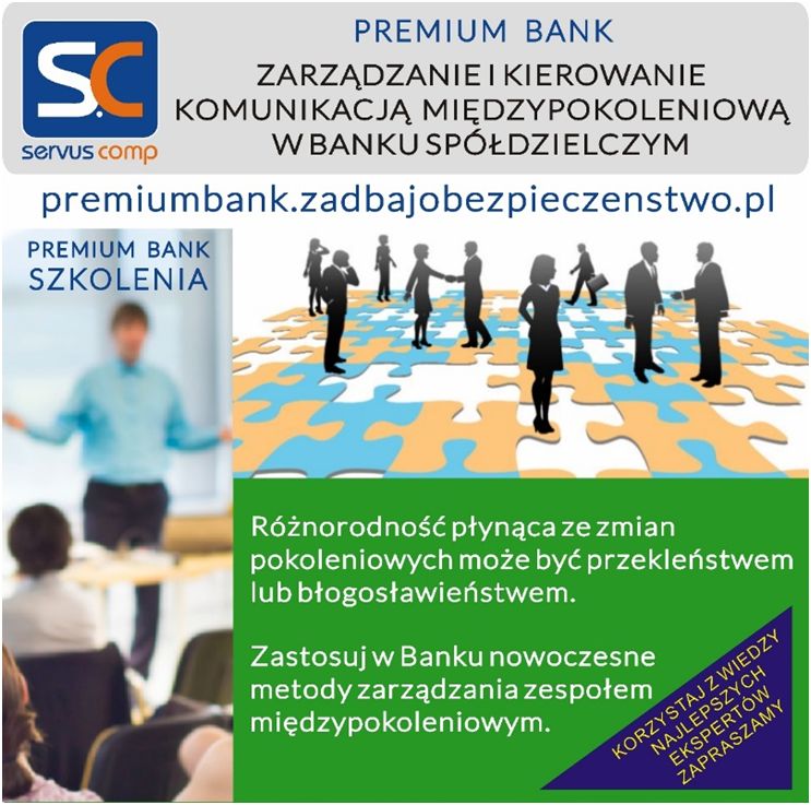 ZARZĄDZANIE I KIEROWANIE KOMUNIKACJĄ MIĘDZYPOKOLENIOWĄ  W BANKU SPÓŁDZIELCZYM