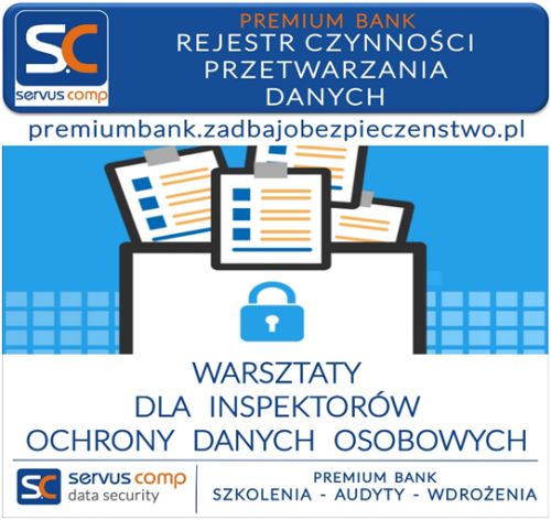 WARSZTATY DLA INSPEKTORÓW OCHRONY DANYCH OSOBOWYCH