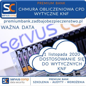 CHMURA OBLICZENIOWA CPD WYTYCZNE KNF