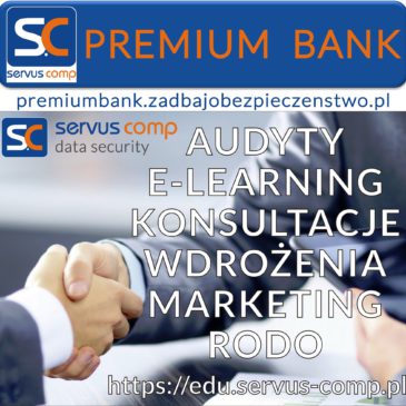 KOMPETENCJE EKSPERTÓW SERVUS COMP PREMIUM BANK