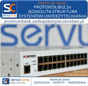 PROTOKÓŁ 802.1x JEDNOLITA STRUKTURA SYSTEMÓW UWIERZYTELNIANIA Servus Comp