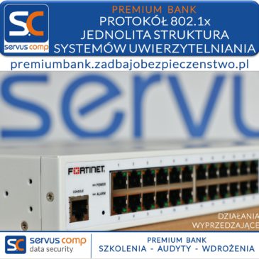 PROTOKÓŁ 802.1x JEDNOLITA STRUKTURA SYSTEMÓW UWIERZYTELNIANIA Servus Comp