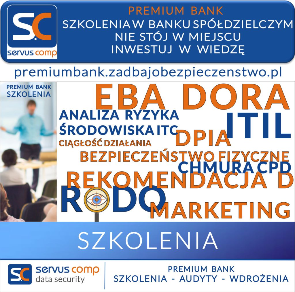 SPECJALISTYCZNE SZKOLENIA DLA BANKÓW SPÓŁDZIELCZYCH