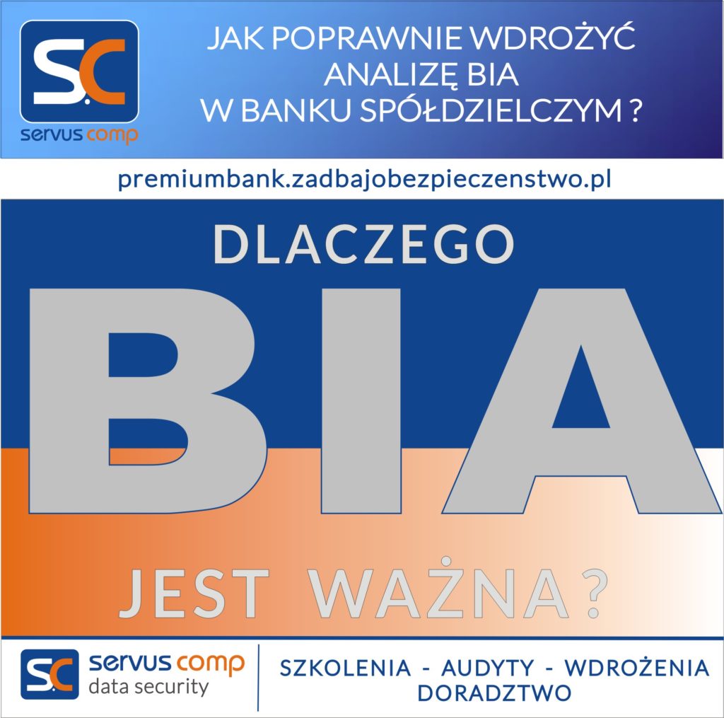 JAK POPRAWNIE WDROŻYĆ ANALIZĘ BIA W BANKU SPÓŁDZIELCZYM