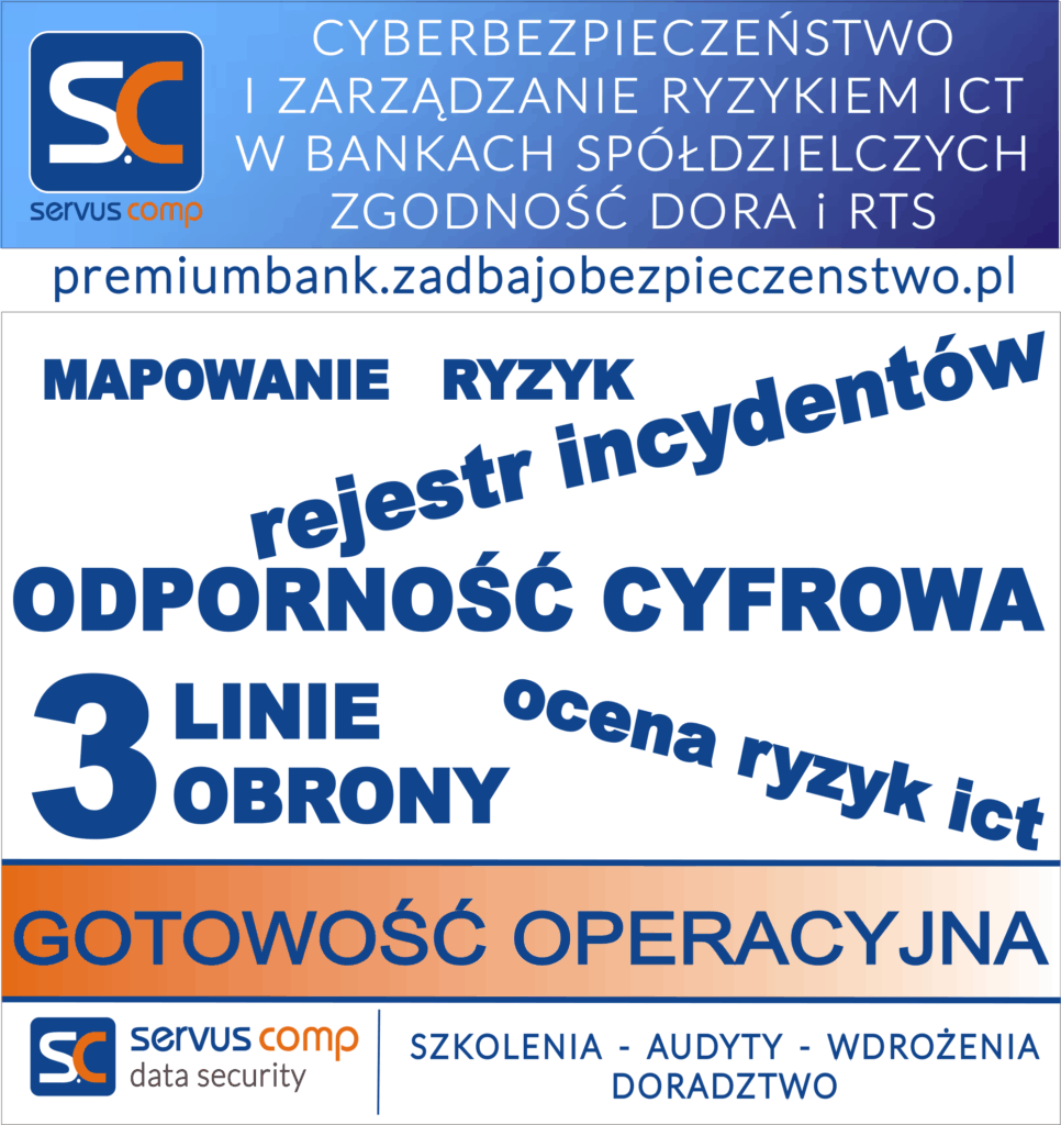CYBERBEZPIECZEŃSTWO I ZARZĄDZANIE RYZKIEM ICT W BANKACH SPÓŁDZIELCZYCH ZGODNOŚC DORA I RTS
