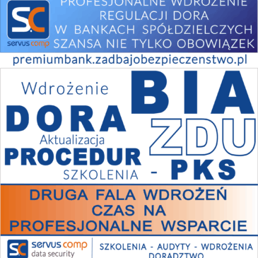 DLACZEGO BANKI SPÓŁDZIELCZE CORAZ CZĘŚCIEJ SIĘGAJĄ PO ZEWNĘTRZNE WSPARCIE WE WDRAŻANIU DORA, RTS, EBA I ZALECEŃ KNF?