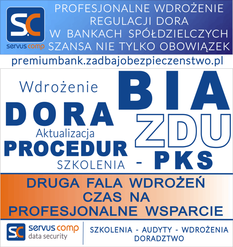 DLACZEGO BANKI SPÓŁDZIELCZE CORAZ CZĘŚCIEJ SIĘGAJĄ PO ZEWNĘTRZNE WSPARCIE WE WDRAŻANIU DORA, RTS, EBA I ZALECEŃ KNF?