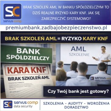 BRAK SZKOLEŃ AML W BANKU SPÓŁDZIELCZYM TO DZIŚ REALNE RYZYKO KARY KNF. JAK SIĘ ZABEZPIECZYĆ SYSTEMOWO