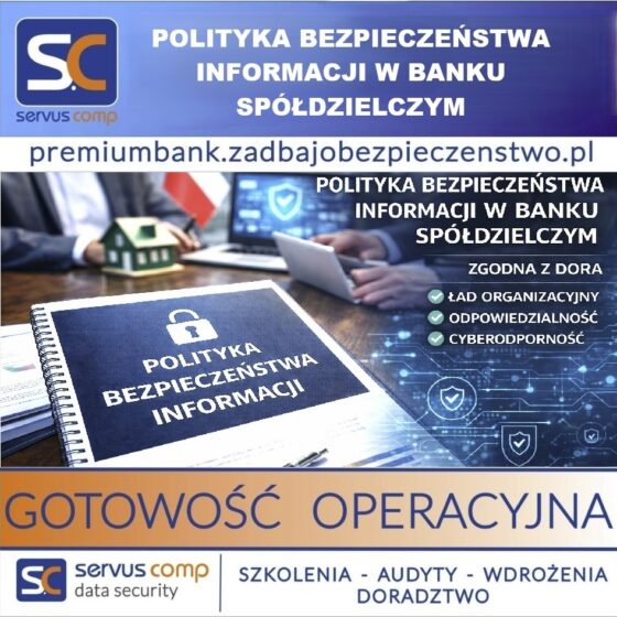 POLITYKA BEZPIECZEŃSTWA INFORMACJI W BANKU SPÓŁDZIELCZYM