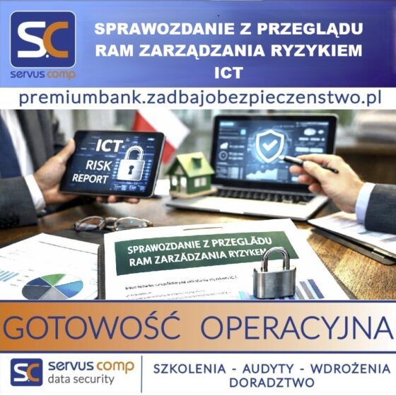 SPRAWOZDANIE Z PRZEGLĄDU RAM ZARZĄDZANIA RYZYKIEM ICT