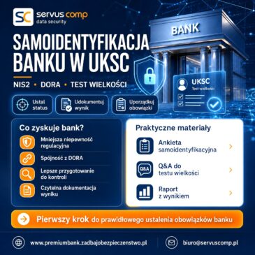 Samoidentyfikacja banku w UKSC: jak prawidłowo ustalić status banku i udokumentować wynik?