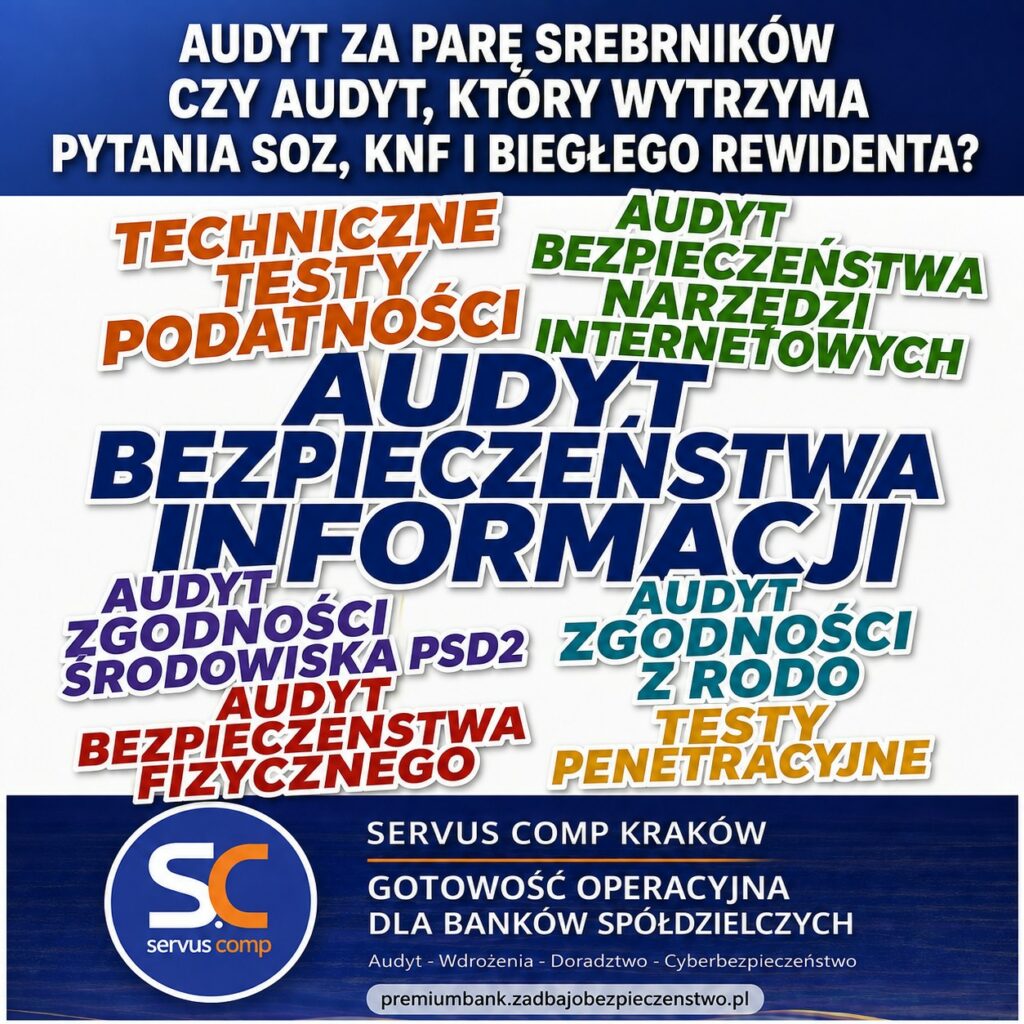 AUDYT ZA PARĘ SREBRNIKÓW CZY AUDYT, KTÓRY WYTRZYMA PYTANIA SOZ, KNF I BIEGŁEGO REWIDENTA?