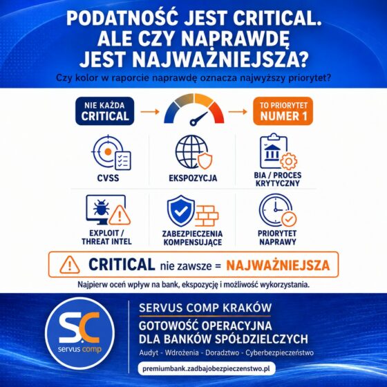 Podatność jest critical. Ale czy naprawdę jest najważniejsza?