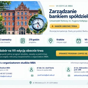 STUDIA MBA UR Kraków
